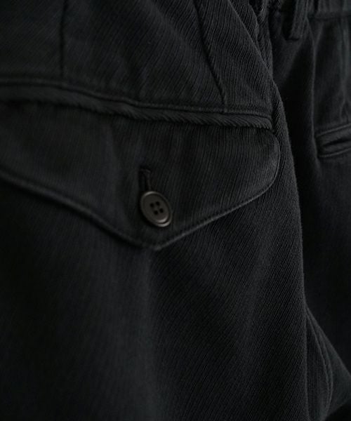 YOKO SAKAMOTOヨーコサカモトWORK TAPERED TROUSERS [WHITE] YS-24SS-09ワークテーパードトラウザー