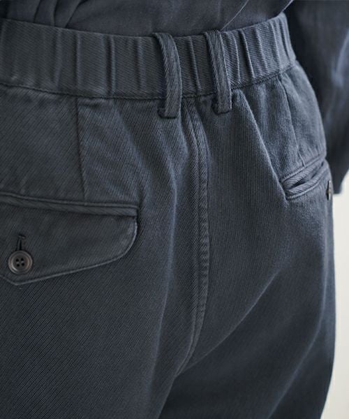 YOKO SAKAMOTOヨーコサカモトWORK TAPERED TROUSERS [BLACK] YS-24SS-09ワークテーパードトラウザー