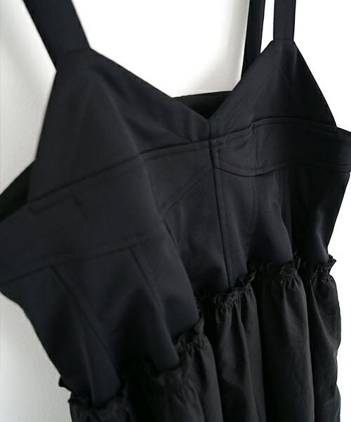 MIYAO ミヤオ DRESS [MAOP-01/BLACK] ブラックドレス