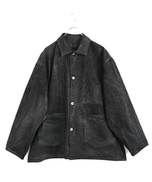 YOKO SAKAMOTOヨーコサカモト DENIM COVERALL [SUMI INK] YS-24SS-34デニムカバーオール