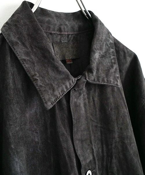 YOKO SAKAMOTOヨーコサカモト DENIM COVERALL [SUMI INK] YS-24SS-34デニムカバーオール