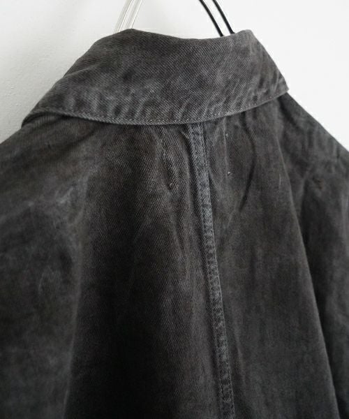 YOKO SAKAMOTOヨーコサカモト DENIM COVERALL [SUMI INK] YS-24SS-34デニムカバーオール