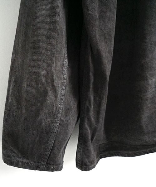 YOKO SAKAMOTOヨーコサカモト DENIM COVERALL [SUMI INK] YS-24SS-34デニムカバーオール