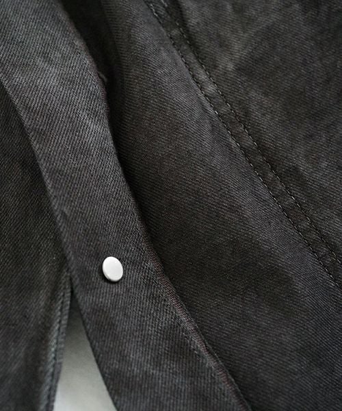 YOKO SAKAMOTOヨーコサカモト DENIM COVERALL [SUMI INK] YS-24SS-34デニムカバーオール