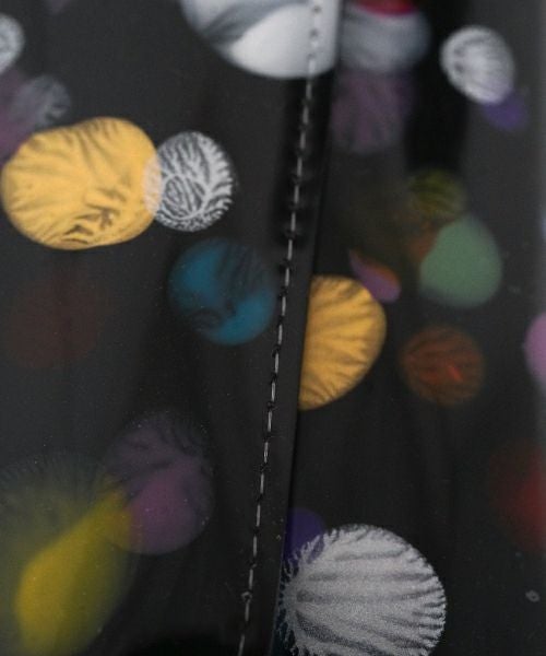 macromauro マクロマウロ paint black wallet long ペイントウォレット