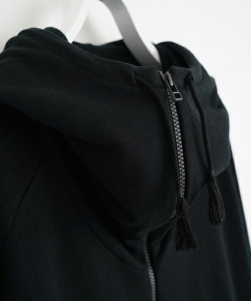  VUyヴウワイshort big hoody [BLACK]ビックショートパーカー