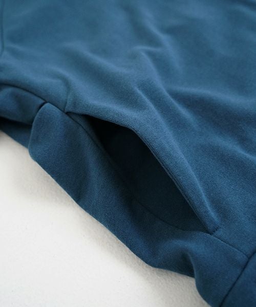 VUyヴウワイshort big hoody [BLUE]ビックショートパーカー