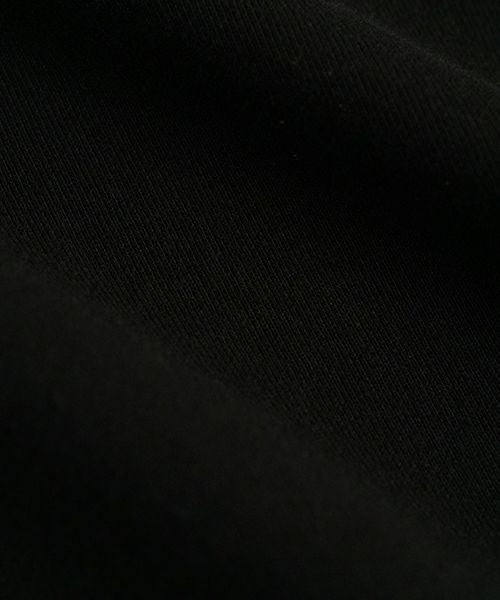 VUyヴウワイsweat wide cropped pants [BLACK]スエットワイドパンツ