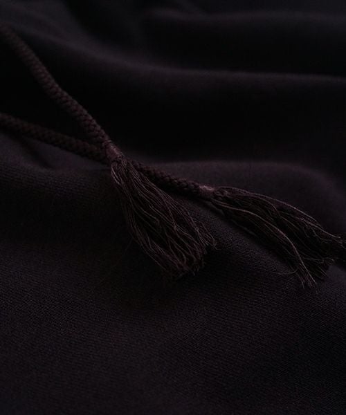 VUyヴウワイsweat wide cropped pants [BLACK]スエットワイドパンツ