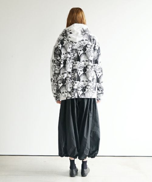 AHCAHCUMあちゃちゅむフルーツ女ジップパーカー（シロ）01-231-0703