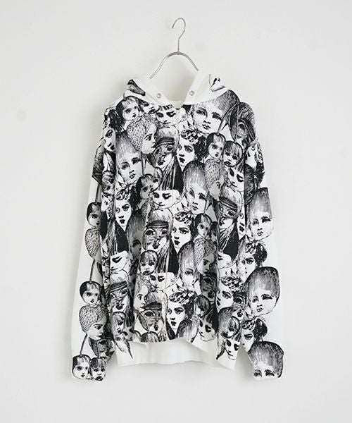 AHCAHCUMあちゃちゅむフルーツ女ジップパーカー（シロ）01-231-0703