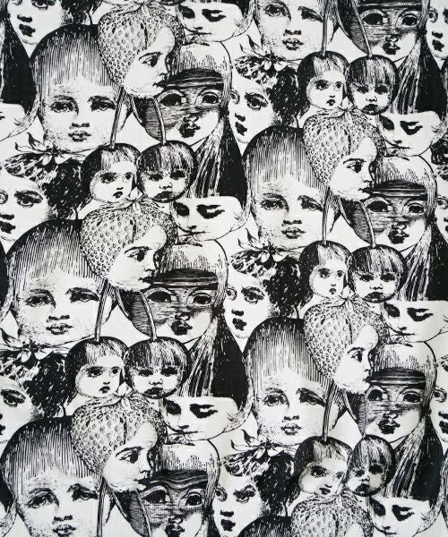 AHCAHCUMあちゃちゅむフルーツ女ジップパーカー（シロ）01-231-0703