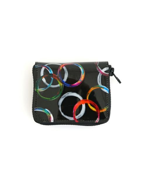  macromauro マクロマウロPAINT WALLET O [BLACK]ペイントウォレットロング (財布）