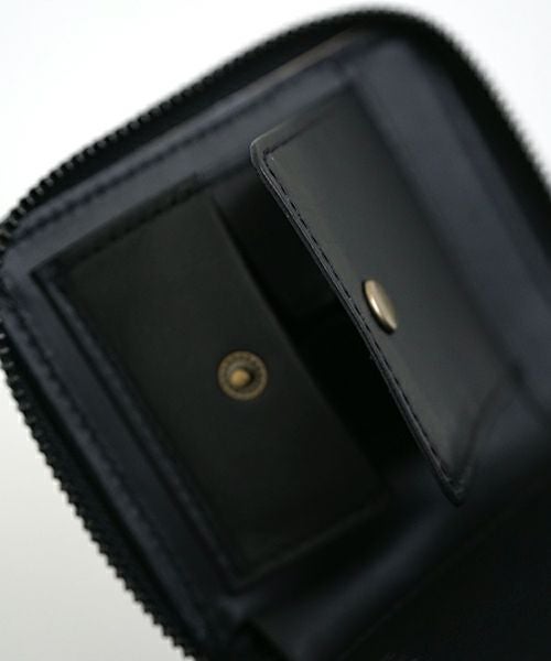  macromauro マクロマウロPAINT WALLET O [BLACK]ペイントウォレットロング (財布）
