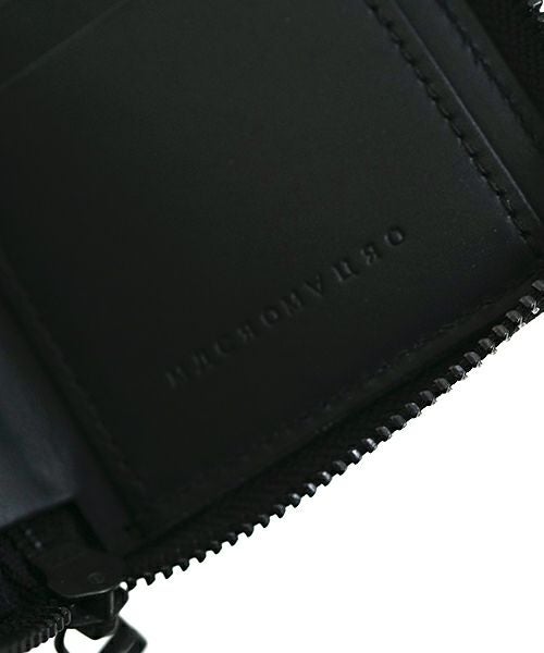  macromauro マクロマウロPAINT WALLET O [BLACK]ペイントウォレットロング (財布）