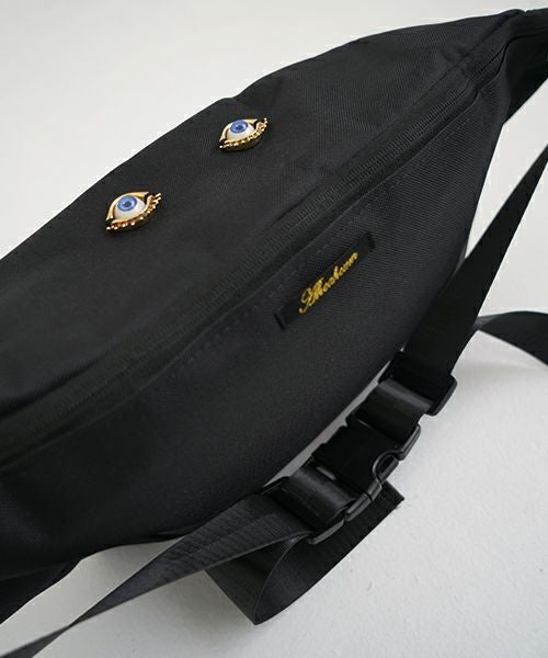 □美品□あちゃちゅむ capi ボディバッグ AHCAHCUM あちゃちゅむ お目目BODY BAG（クロ）