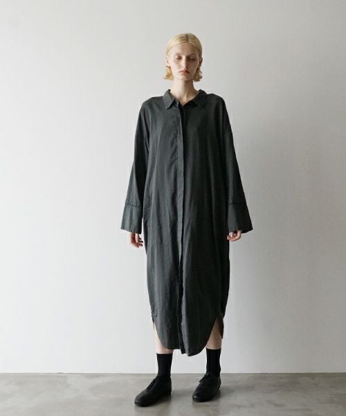  KristenseN DU NORDクリステンセンドゥノルドLONG SHIRTS [H-227 Graphite]