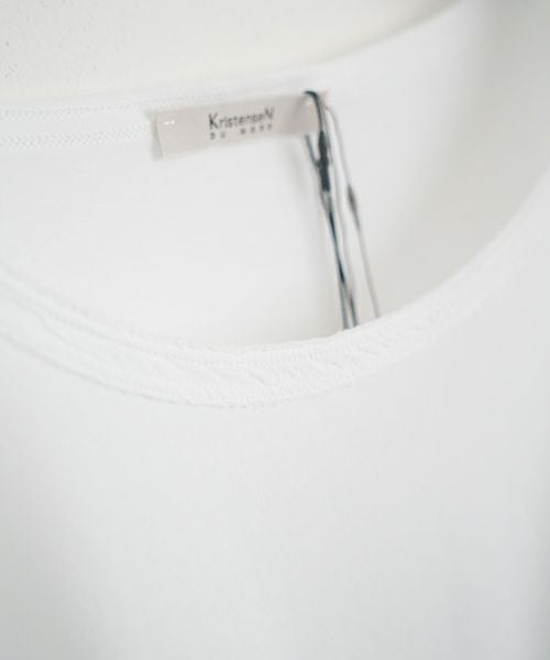  KristenseN DU NORDクリステンセンドゥノルド3/4LONG SLEEVE [H-248/00 white] ロングスリーブティー