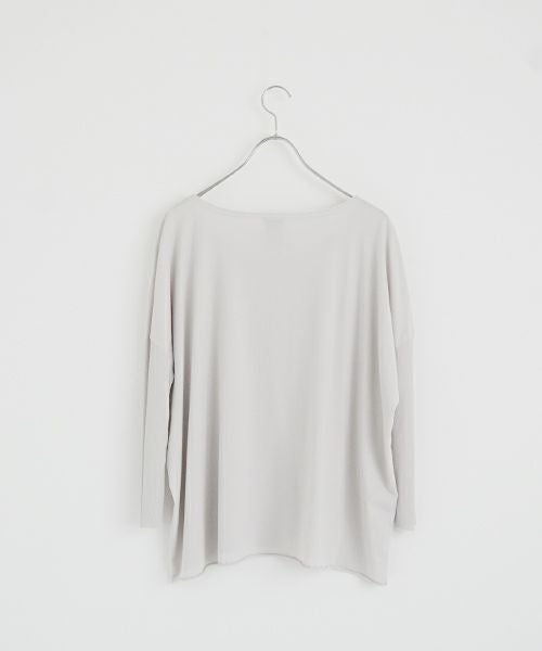 KristenseN DU NORDクリステンセンドゥノルド3/4LONG SLEEVE [H-248/02 cloud ] ロングスリーブティー