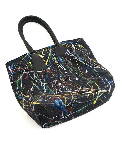  macromauro マクロマウロSPLASH TOTO black (Palm maison only)スプラッシュ トートバッグ