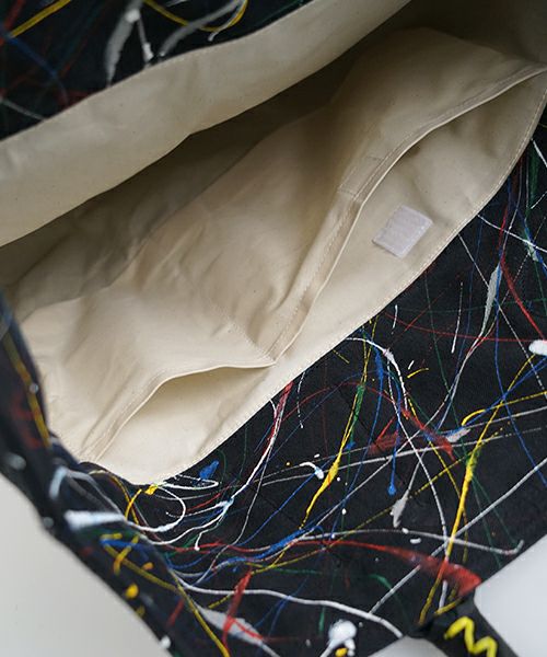  macromauro マクロマウロSPLASH TOTO black (Palm maison only)スプラッシュ トートバッグ