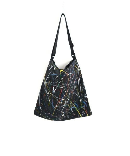  macromauro マクロマウロSPLASH PICTURE TOTO black (Palm maison only)スプラッシュ ピクチャートートバッグ ブラック