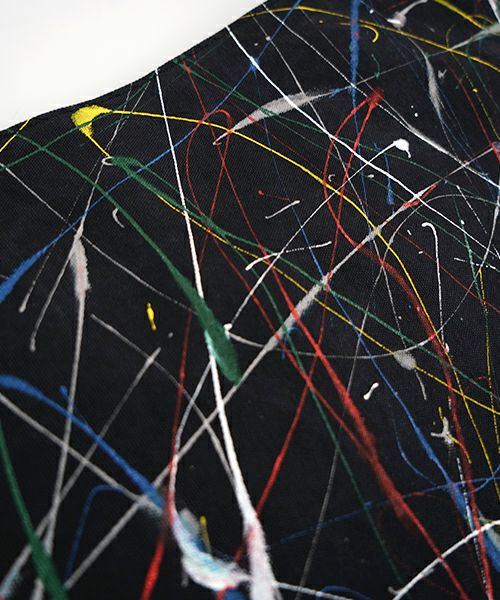  macromauro マクロマウロSPLASH PICTURE TOTO black (Palm maison only)スプラッシュ ピクチャートートバッグ ブラック