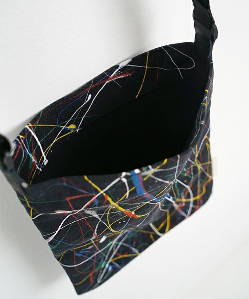 macromauro マクロマウロSPLASH PICTURE mini TOTO black (Palm maison only)スプラッシュ ミニピクチャートートバッグ ブラック