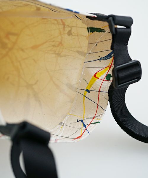  macromauro マクロマウロSPLASH PICTURE mini TOTO natural (Palm maison only)スプラッシュ ミニピクチャートートバッグ ナチュラル