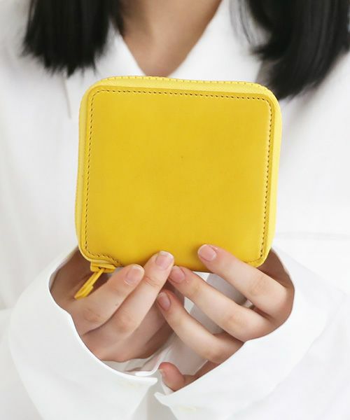 macromauro マクロマウロ Kip Wallet[YELLOW/BLUE]_ キップウォレット