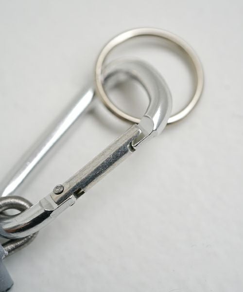 ED ROBERT JUDSONエド ロバート ジャドソンspring clip KEY HOLDER[B01X AC-16 / gray ]キーホルダー