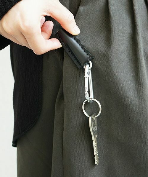 ED ROBERT JUDSONエド ロバート ジャドソンspring clip KEY HOLDER[B01X AC-16 / gray ]キーホルダー