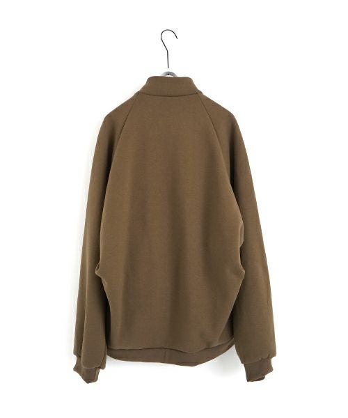 VU ヴウ fleece blouson  [OLIVE] 裏毛ブルゾン vu-cut-010