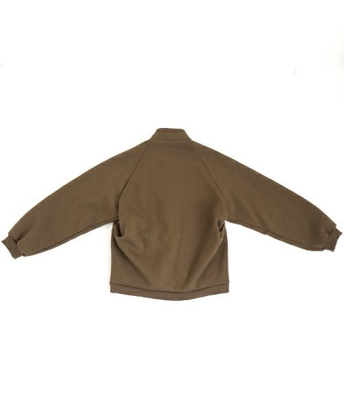 VU ヴウ fleece blouson  [OLIVE] 裏毛ブルゾン vu-cut-010