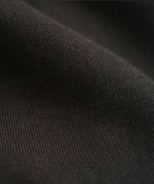 VU ヴウ fleece blouson  [CHARCOAL] 裏毛ブルゾン vu-cut-010