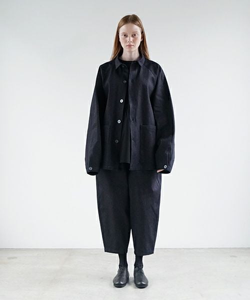 VU ヴウ denim cropped pants [DEEP BLUE] デニム クロップドパンツ vu-pnt-005