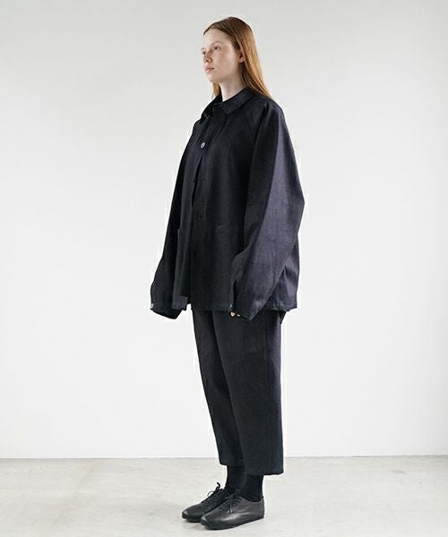 VUm ヴウエム denim cropped pants [DEEP BLUE] vu-pnt-005