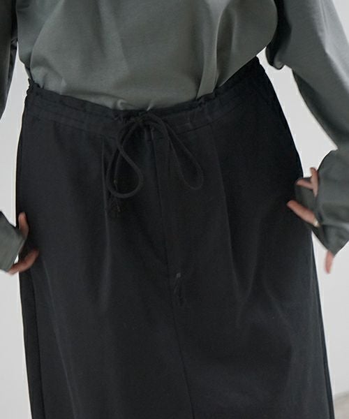 VU ヴウ wide silhouette pants [BLACK] ワイドシルエットパンツ vu-pnt-006