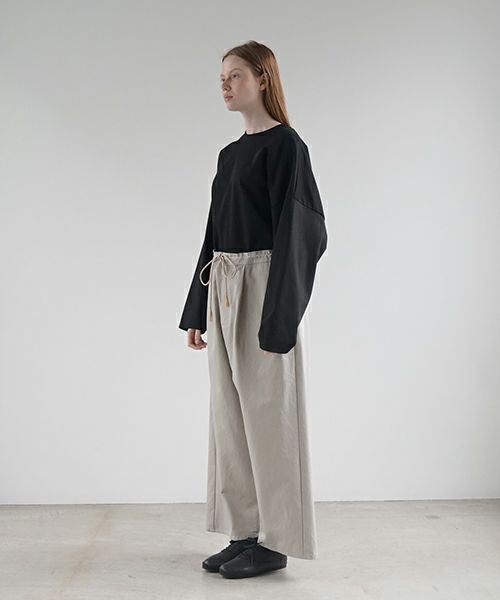 VU ヴウ wide silhouette pants [CHALK] ワイドシルエットパンツ vu