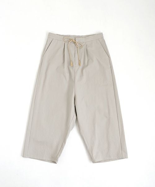 VU ヴウ wide silhouette pants [CHALK] ワイドシルエットパンツ vu-pnt-006