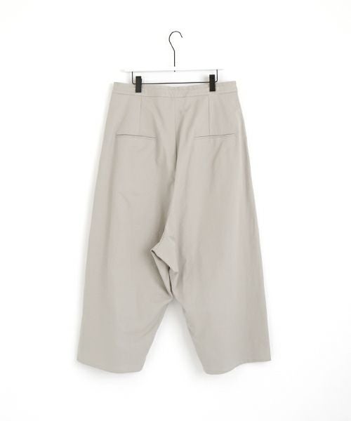 VU ヴウ wide silhouette pants [CHALK] ワイドシルエットパンツ vu-pnt-006