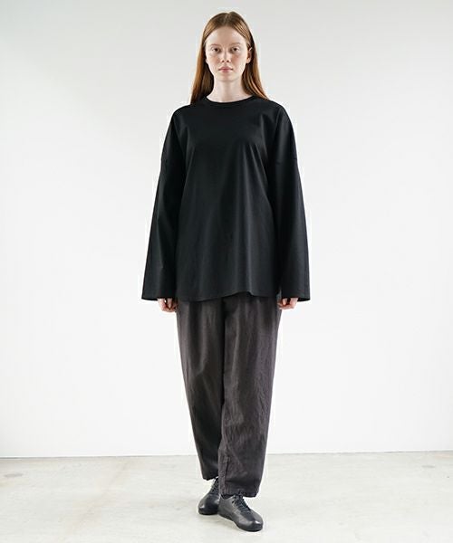 VU ヴウ dyed tapered pants［SUMI] 染テーパードパンツ425-VU-09