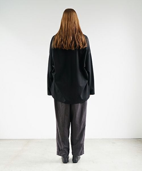 VU ヴウ dyed tapered pants［SUMI] 染テーパードパンツ425-VU-09