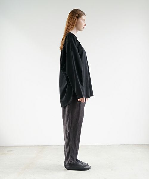 VU ヴウ dyed tapered pants［SUMI] 染テーパードパンツ425-VU-09