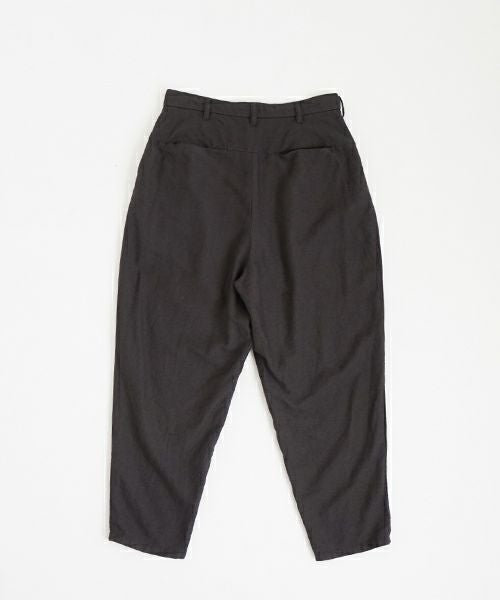 VU ヴウ dyed tapered pants［SUMI] 染テーパードパンツ425-VU-09