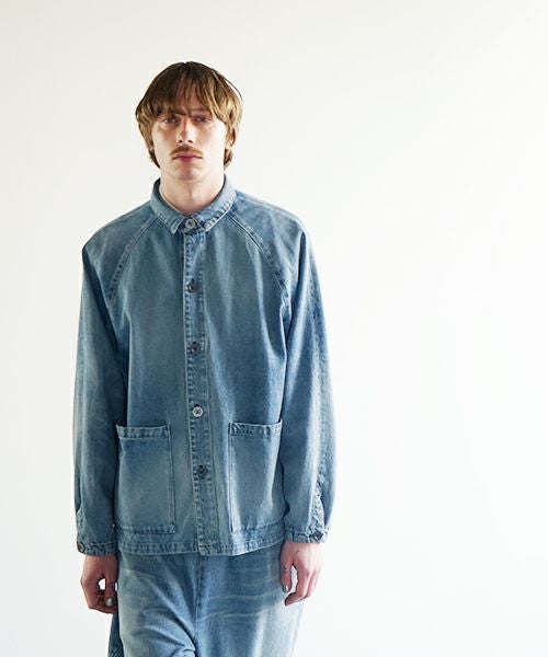 VU ヴウ vintage denim work jacket [VINTAGE BLUE]  ヴィンテージデニムワークジャケット vu-jkt-005