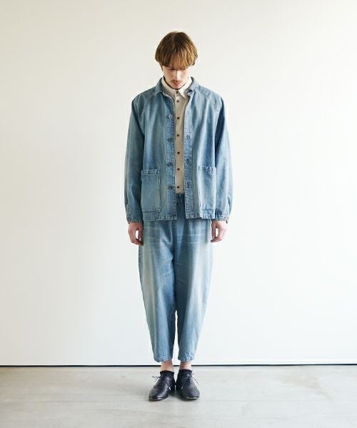 VU ヴウ vintage denim work jacket [VINTAGE BLUE]  ヴィンテージデニムワークジャケット vu-jkt-005