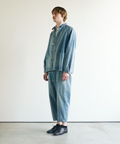 VU ヴウ vintage denim work jacket [VINTAGE BLUE]  ヴィンテージデニムワークジャケット vu-jkt-005