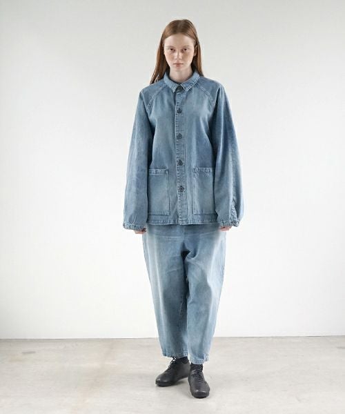 VU ヴウ vintage denim work jacket [VINTAGE BLUE]  ヴィンテージデニムワークジャケット vu-jkt-005