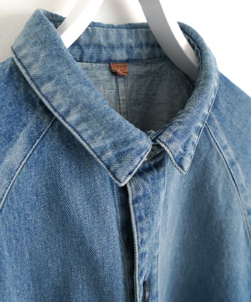 VU ヴウ vintage denim work jacket [VINTAGE BLUE]  ヴィンテージデニムワークジャケット vu-jkt-005